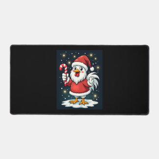 Santa Chicken Joy Schreibtischunterlage
