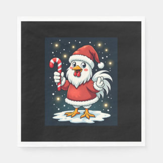 Santa Chicken Joy Serviette