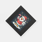 Santa Chicken Joy Serviette (Ecke)