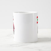Santa Chicken Jumbo-Tasse (Vorderseite)