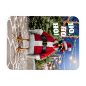 Santa Chicken Magnet (Horizontal)