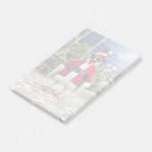 Santa Chicken Post-it Klebezettel (angewinkelt)