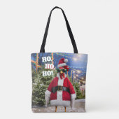 Santa Chicken Tasche (Rückseite)