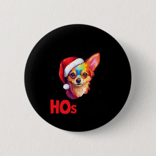 Santa Chihuahua Hund Es gibt ein paar Hos in diese Button