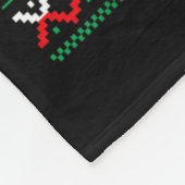 Santa Chihuahua Riding Unicorn Sweater Christmas O Fleecedecke (Ecke)