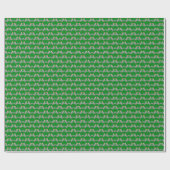 Santa Chinchillas Feiertag Geschenkpapier (Flach)