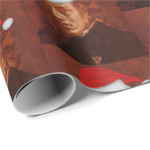 Santa Chopin Klassische Musik Geschenkpapier (Rolleneckpunkt)