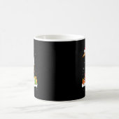 Santa Chow Chow Riding Giraffe Weihnachtsmann Kind Kaffeetasse (Mittel)