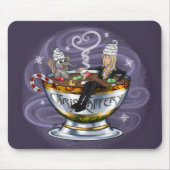 Santa Chris & Wilbur Hot Tubbin' Maus Pad Mousepad (Vorne)