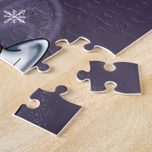 Santa Chris & Wilbur Hot Tubbin' Puzzle (Seite)