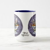 Santa Chris & Wilbur Hot Tubbin' Tasse (Zentrum)