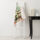 Santa Christmas Airmail Vintage Christmas Tree Sherpadecke (Beispiel)