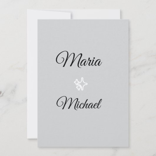 Santa Christmas Card – Custom Family Name Einladung (Rückseite)