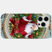 Santa Christmas Case-Mate iPhone Hülle (Rückseite (Horizontal))