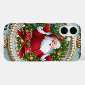 Santa Christmas  Case-Mate iPhone Hülle (Rückseite (Horizontal))