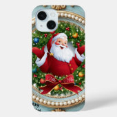 Santa Christmas  Case-Mate iPhone Hülle (Rückseite)