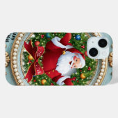 Santa Christmas Case-Mate iPhone Hülle (Rückseite (Horizontal))
