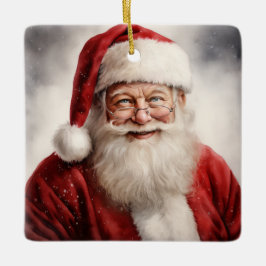 Santa Christmas Keramikornament
