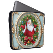 Santa Christmas Laptopschutzhülle (Vorne Rechts)