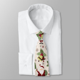 Santa Christmas Necktie Krawatte