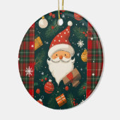 Santa Christmas Ornament (Links)