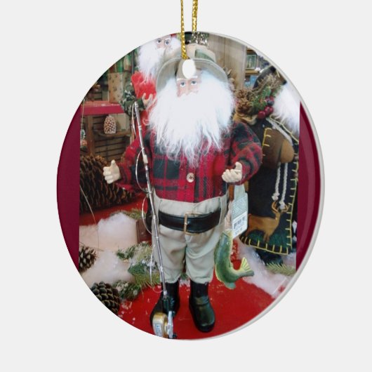 SANTA CHRISTMAS ORNAMENT (Links)