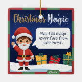 Santa Christmas Ornament (Rückseite)