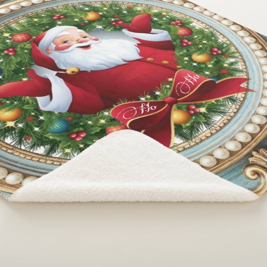 Santa Christmas  Sherpadecke (3/4)