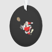 Santa Christmas Shirt Ornament (Vorderseite)
