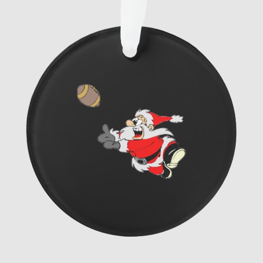 Santa Christmas Shirt Ornament (Vorderseite)