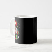 Santa Christmas Squad Black Men African American P Kaffeetasse (Vorderseite Links)