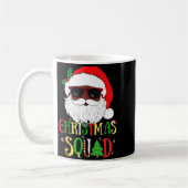 Santa Christmas Squad Black Men African American P Kaffeetasse (Links)