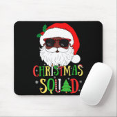 Santa Christmas Squad Black Men African American P Mousepad (Mit Mouse)