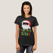 Santa Christmas Squad Black Men African American P T-Shirt (Vorne ganz)