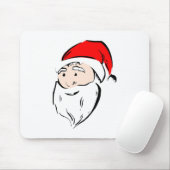 Santa Christmas Winter December Peace Love Destiny Mousepad (Mit Mouse)