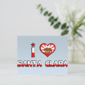 Santa Clara, CA Postkarte (Stehend Vorderseite)