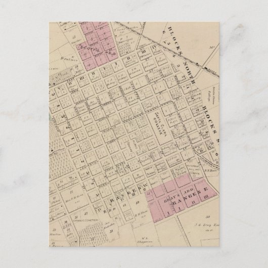 Santa Clara, CA Postkarte (Vorderseite)