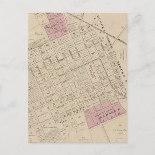 Santa Clara, CA Postkarte