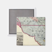 Santa Clara Co 10 Magnet (Vorderseite/Rückseite)