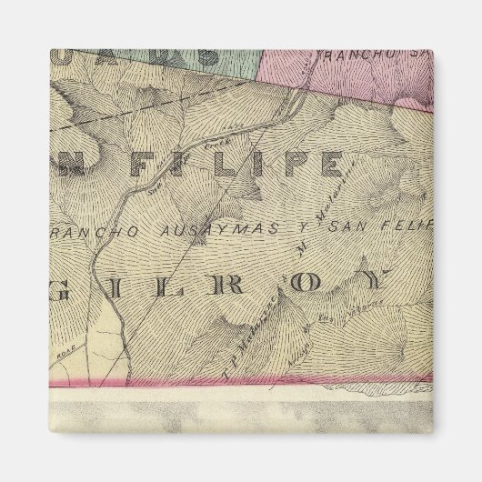 Santa Clara Co 12 Magnet (Vorne)