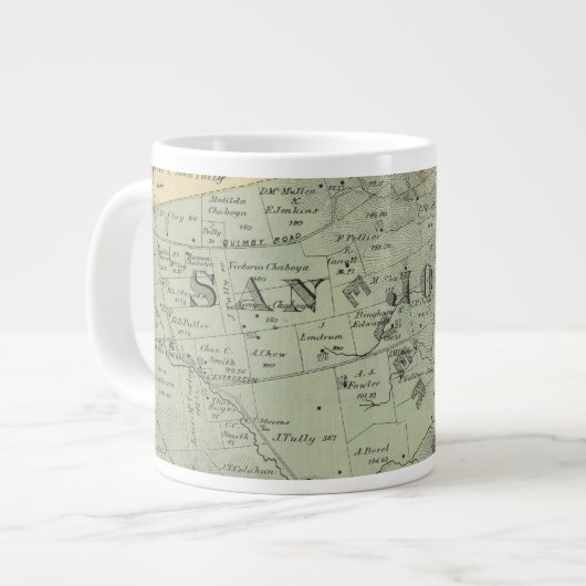 Santa Clara Co 6 Jumbo-Tasse (Vorderseite Links)