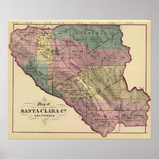 Santa Clara Co Poster (Vorne)