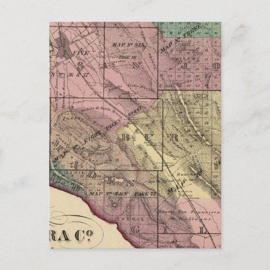 Santa Clara Co Postkarte (Vorderseite)