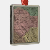 Santa Clara Co Silbernes Ornament (Rechts)