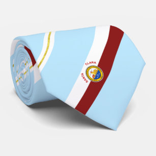 Santa Clara (Kalifornien) Stadtflagge Neck Tie Krawatte