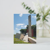 Santa Clara, Kuba - Che Guevara-Gedenkstein Postkarte (Stehend Vorderseite)