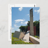 Santa Clara, Kuba - Che Guevara-Gedenkstein Postkarte (Vorne/Hinten)