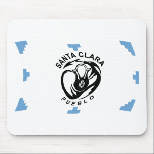 Santa-Clara-Pueblo-Flag-Mauspad Mousepad