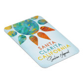 Santa Clarita California Sunshine Travel Magnet (Rechte Seite)