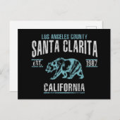 Santa Clarita Postkarte (Vorne/Hinten)